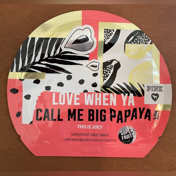 Pink by Victoria’s Secret beauty face sheet masks NWT Set of 4! - Picture 4 of 7